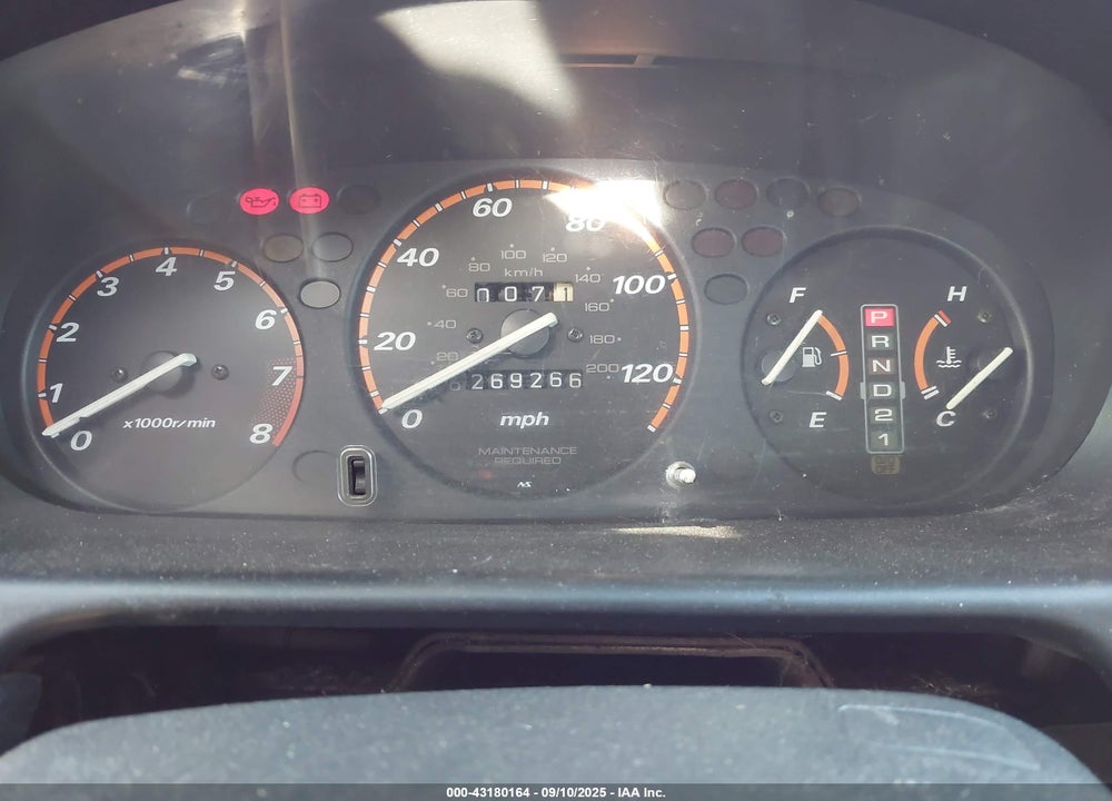2000 HONDA CR-V EX VIN: JHLRD1868YC051155