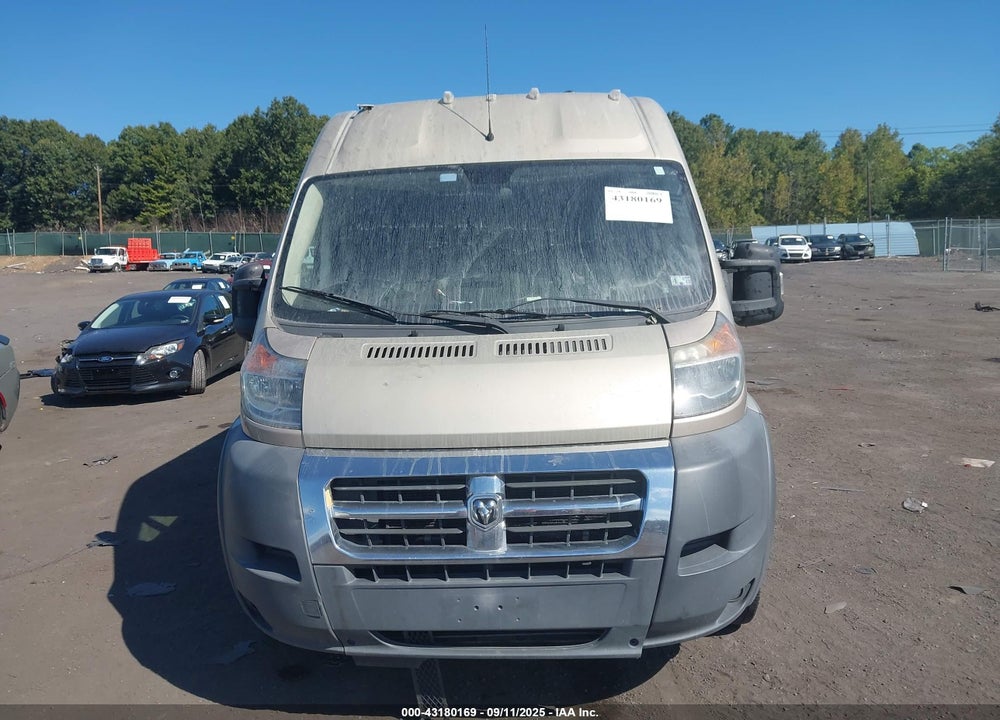 2016 RAM PROMASTER 2500 HIGH ROOF VIN: 3C6TRVDG1GE108059