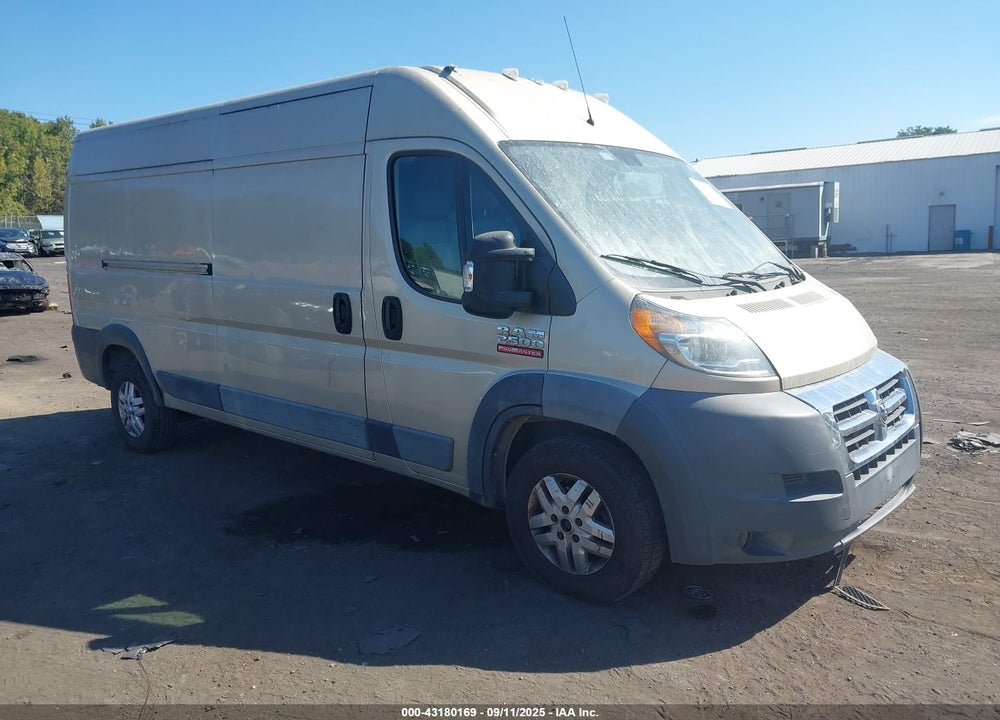 2016 RAM PROMASTER 2500 HIGH ROOF VIN: 3C6TRVDG1GE108059