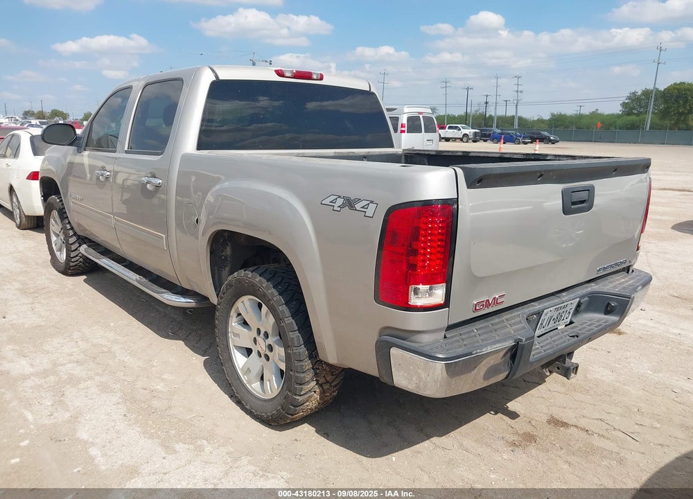 2008 GMC SIERRA 1500 SLE1 VIN: 3GTEK13J18G221804