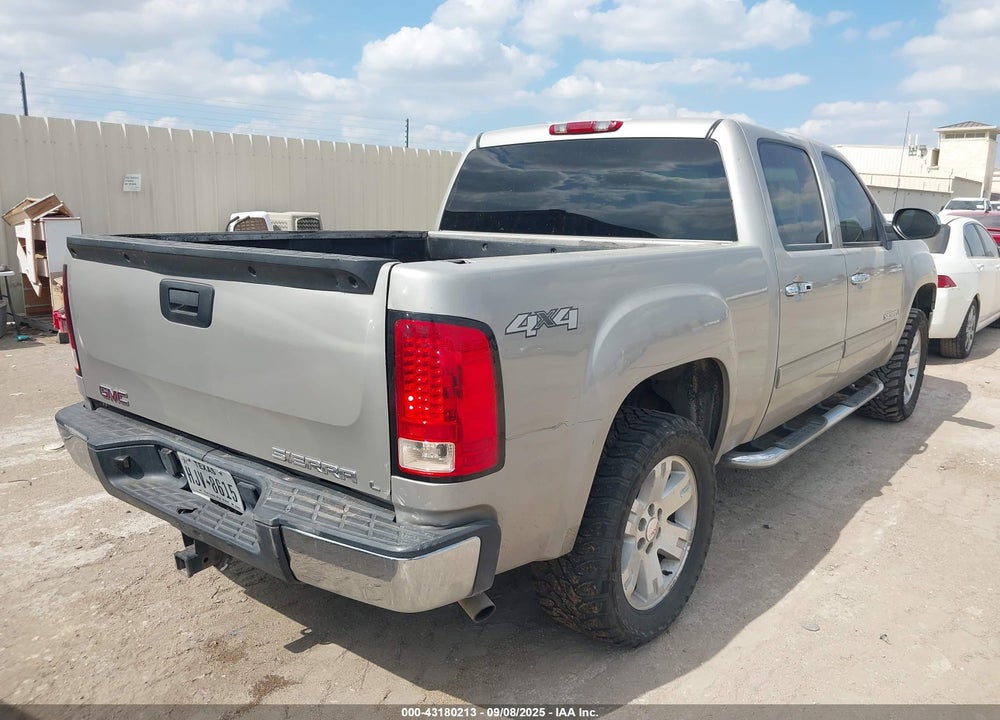 2008 GMC SIERRA 1500 SLE1 VIN: 3GTEK13J18G221804