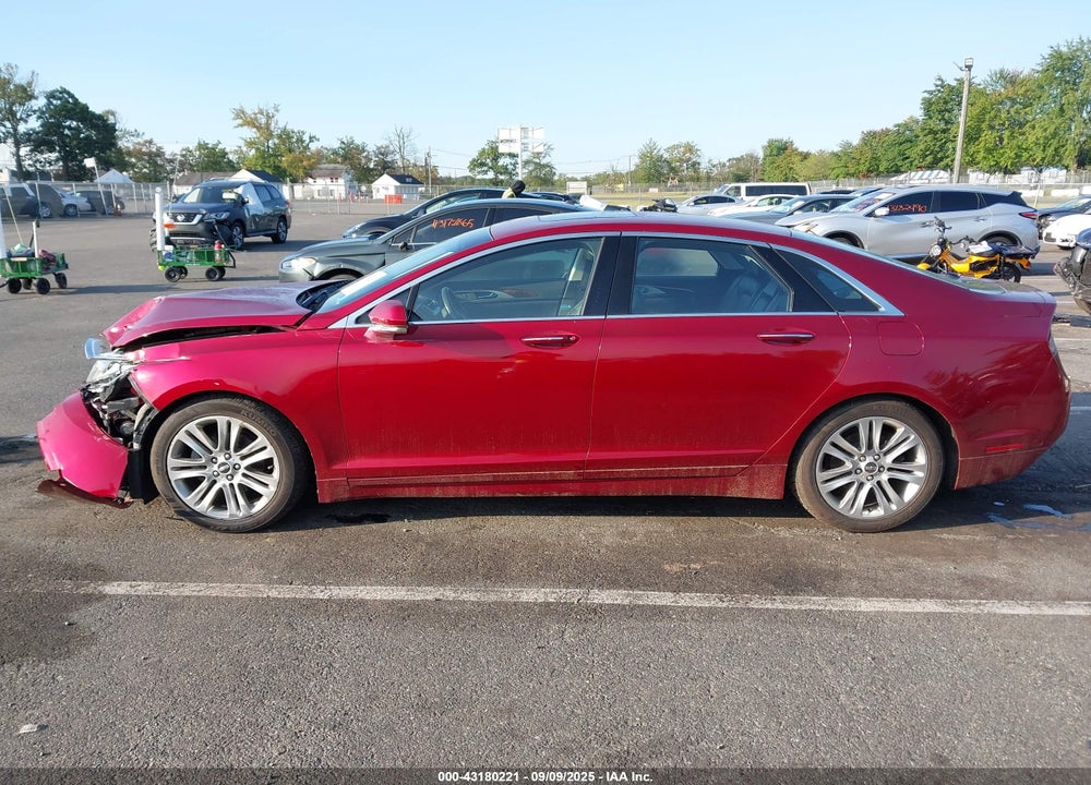 2014 LINCOLN MKZ HYBRID VIN: 3LN6L2LUXER811786