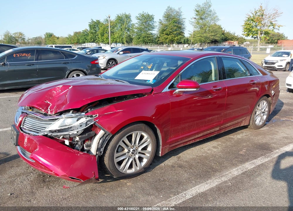 2014 LINCOLN MKZ HYBRID VIN: 3LN6L2LUXER811786
