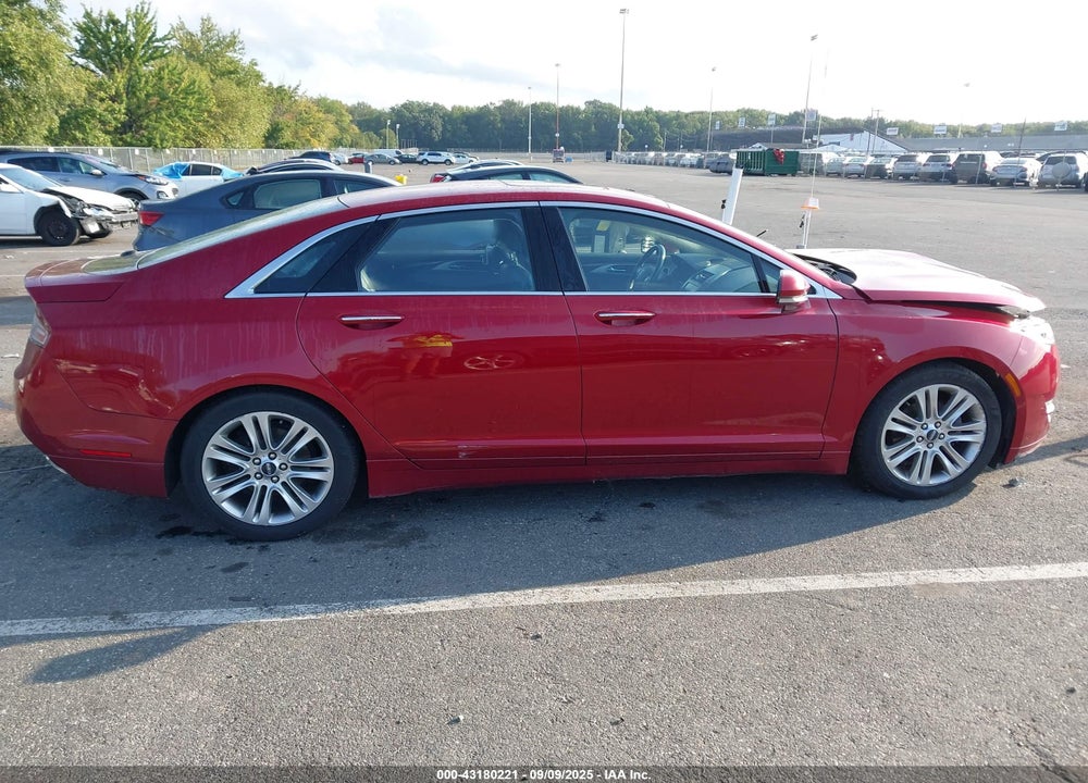 2014 LINCOLN MKZ HYBRID VIN: 3LN6L2LUXER811786