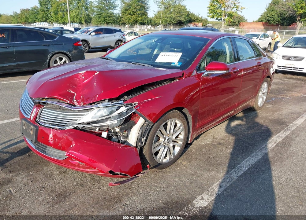 2014 LINCOLN MKZ HYBRID VIN: 3LN6L2LUXER811786