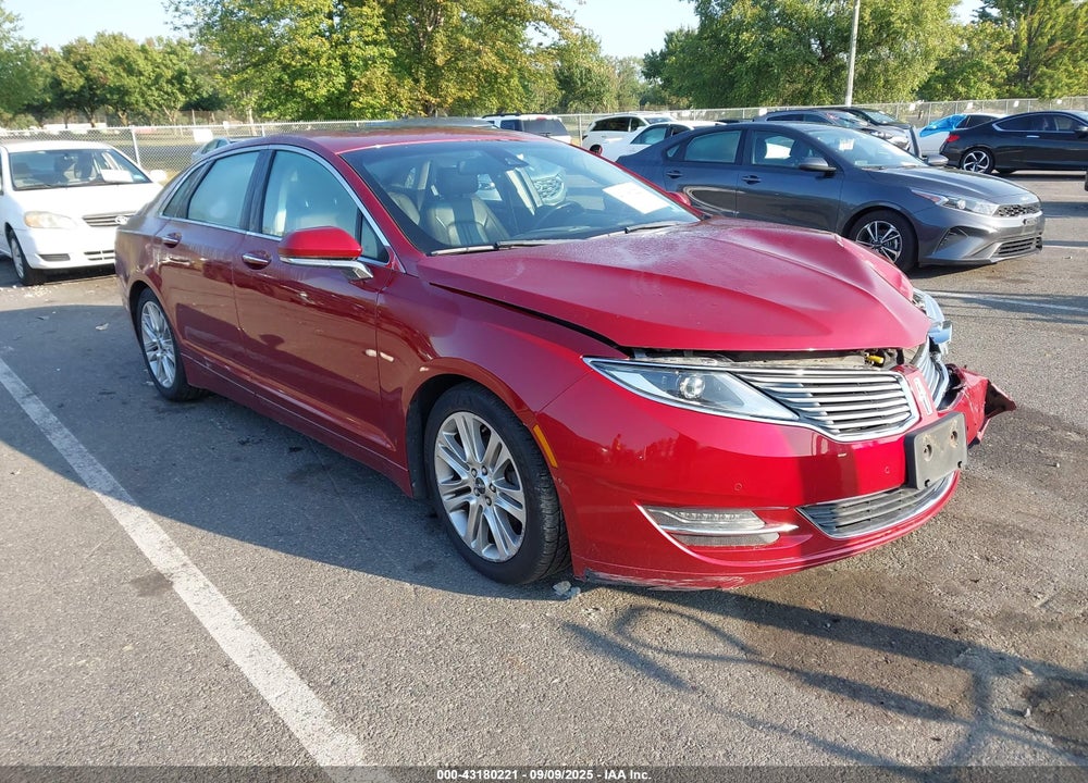 2014 LINCOLN MKZ HYBRID VIN: 3LN6L2LUXER811786