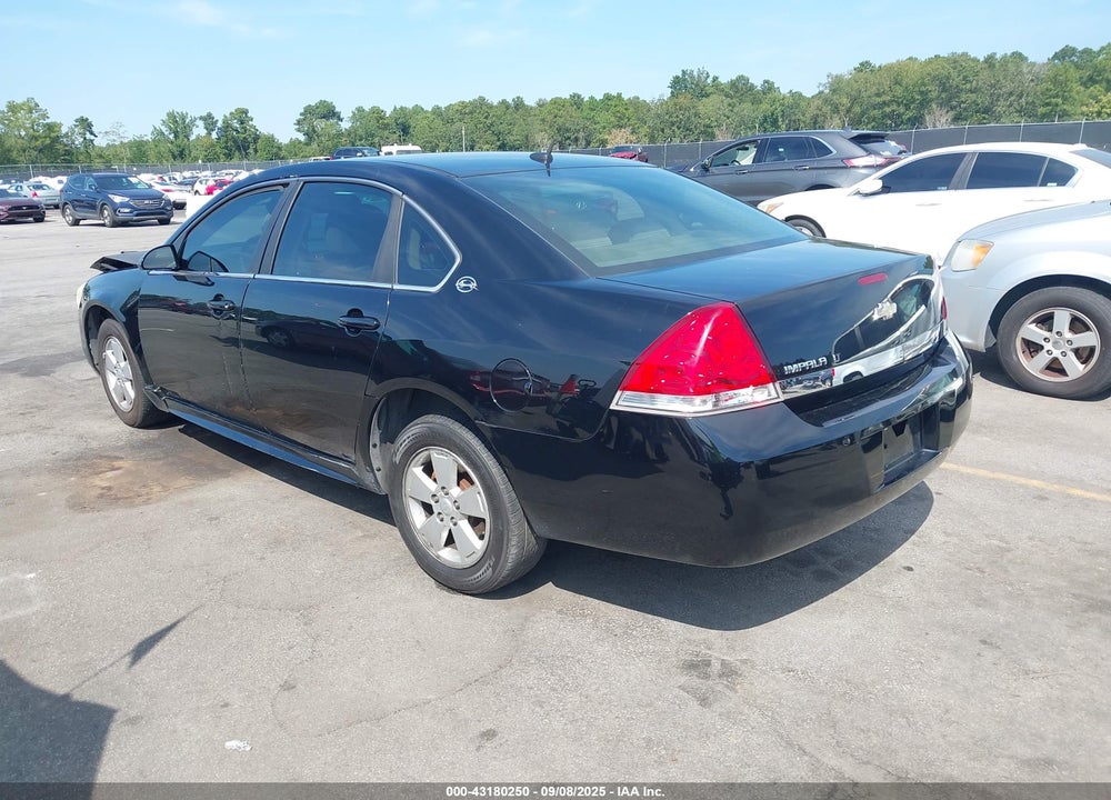 2009 CHEVROLET IMPALA VIN: 2G1WT57N091288502