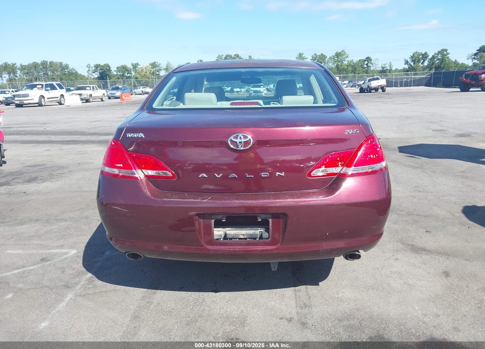2007 TOYOTA AVALON XLS VIN: 4T1BK36B57U193435