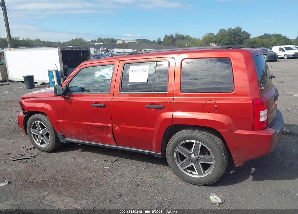 2009 JEEP PATRIOT VIN: 1J4FF28B29D123678