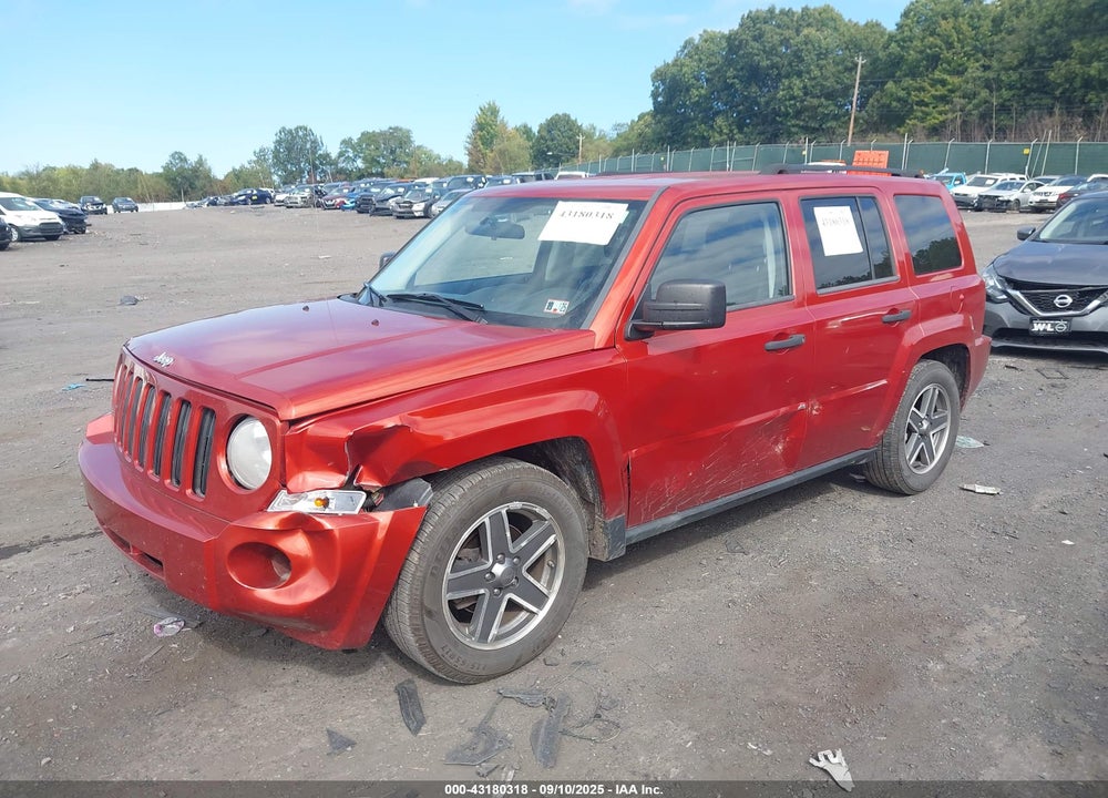 2009 JEEP PATRIOT VIN: 1J4FF28B29D123678