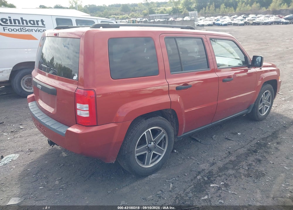 2009 JEEP PATRIOT VIN: 1J4FF28B29D123678