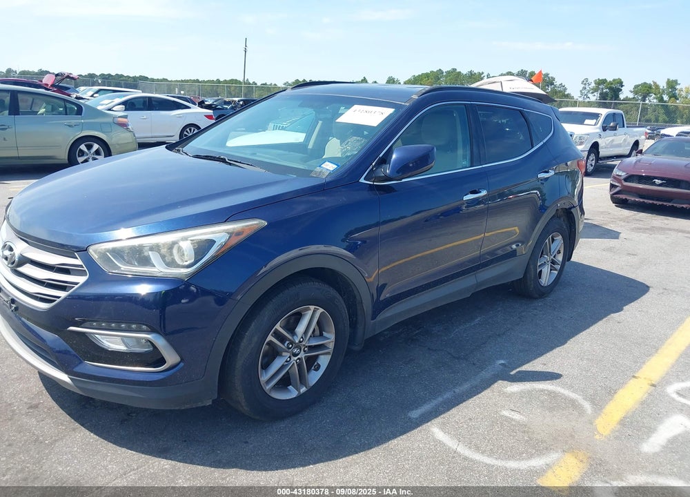 2017 HYUNDAI SANTA FE VIN: 5XYZU3LB1HG428658