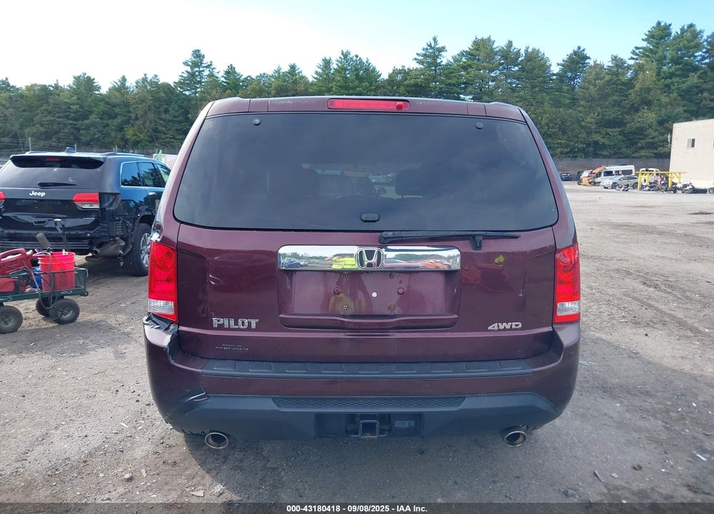 2015 HONDA PILOT EX VIN: 5FNYF4H44FB066464