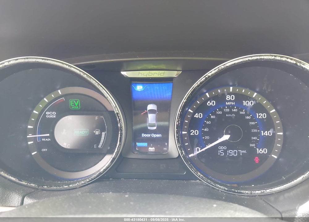 2012 HYUNDAI SONATA HYBRID VIN: KMHEC4A47CA034582