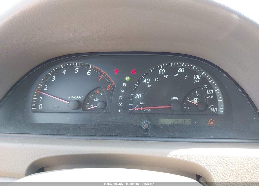 2003 TOYOTA CAMRY XLE VIN: 4T1BE32K33U712960