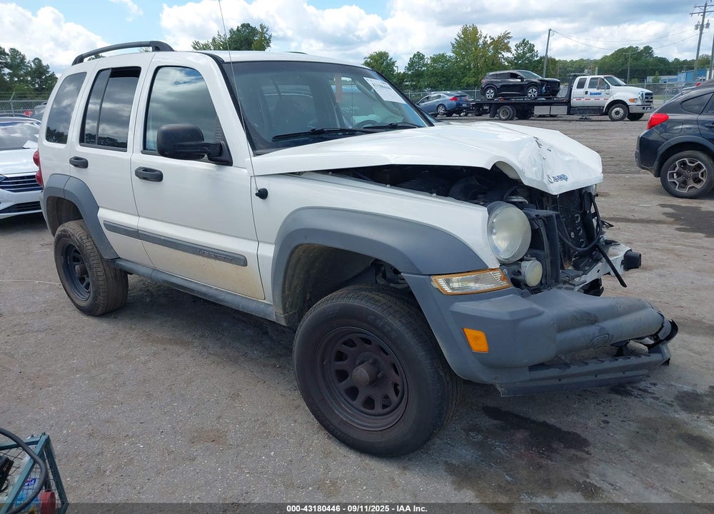 2005 JEEP LIBERTY SPORT VIN: 1J4GL48K95W614496