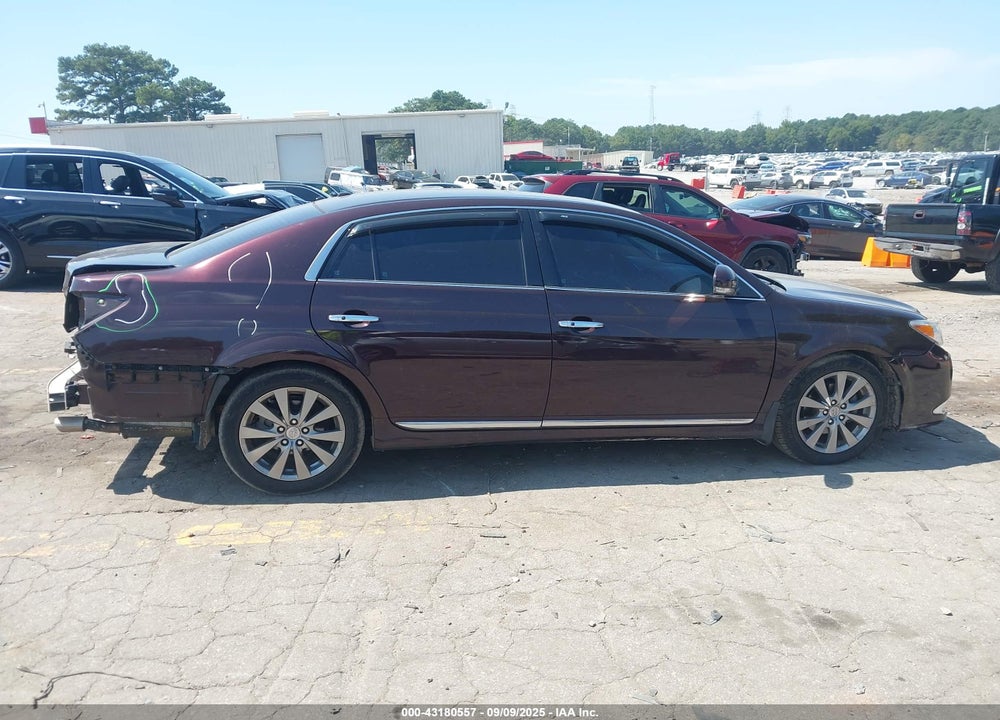 2011 TOYOTA AVALON VIN: 4T1BK3DB3BU371516