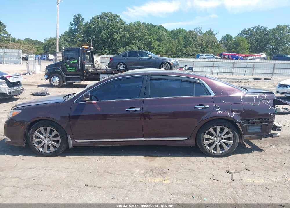 2011 TOYOTA AVALON VIN: 4T1BK3DB3BU371516