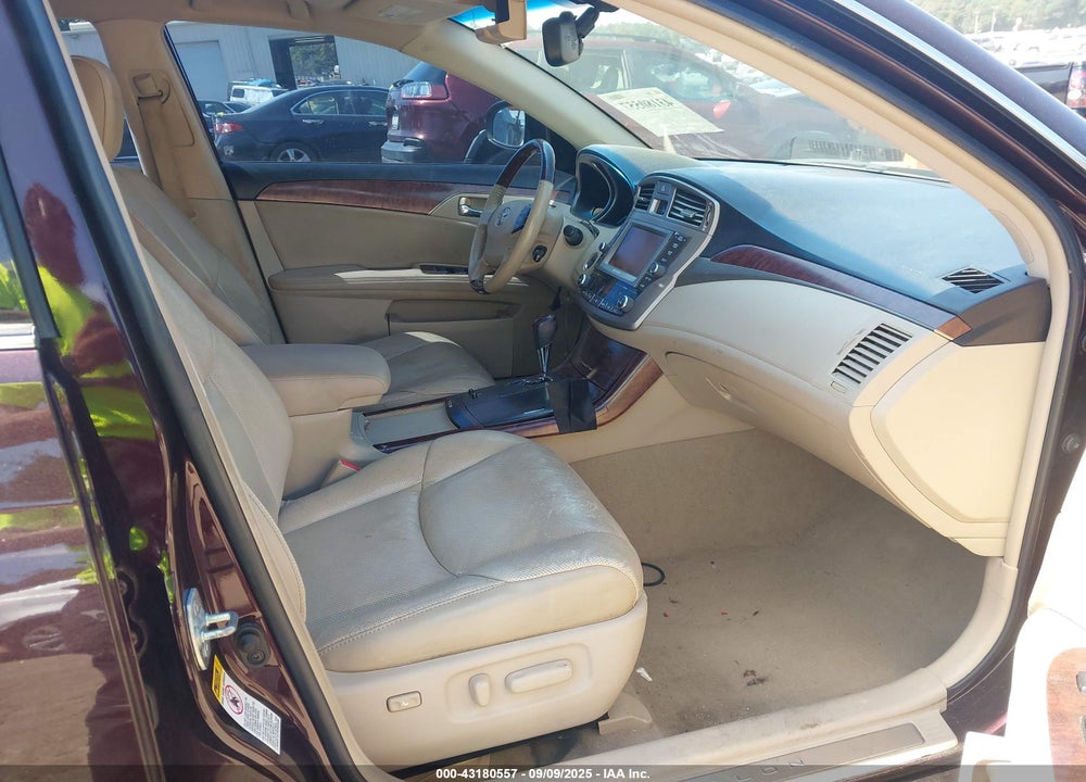 2011 TOYOTA AVALON VIN: 4T1BK3DB3BU371516