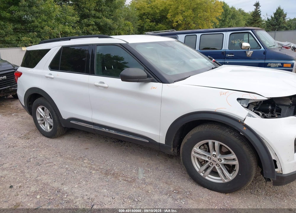 2020 FORD EXPLORER VIN: 1FMSK8DH7LGB53452