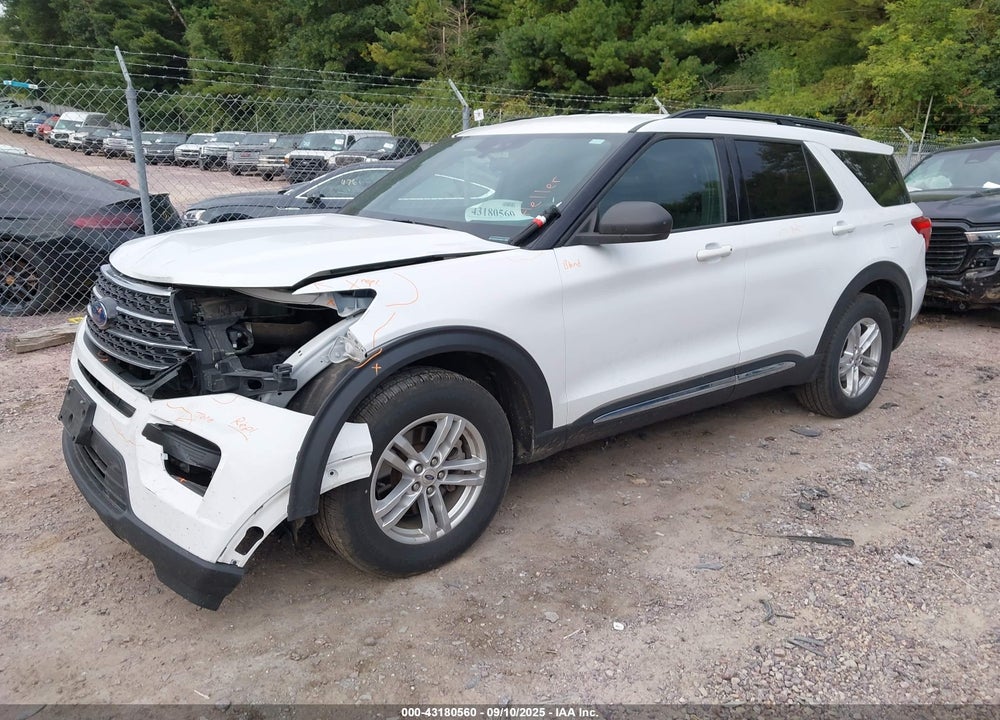 2020 FORD EXPLORER VIN: 1FMSK8DH7LGB53452