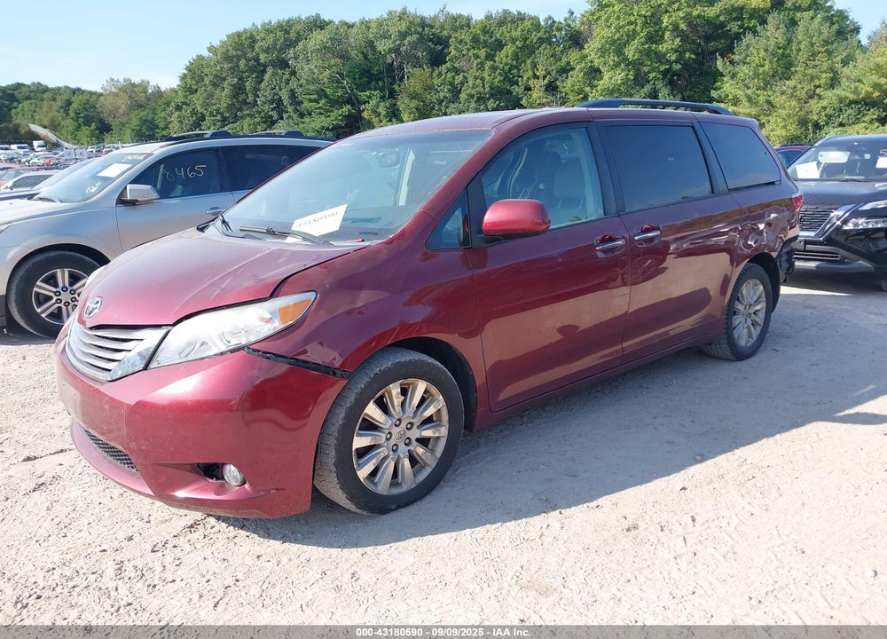 2015 TOYOTA SIENNA VIN: 5TDDK3DC9FS101903