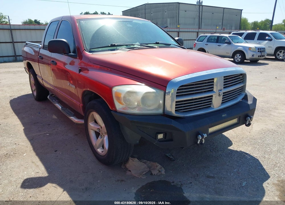 2008 DODGE RAM 1500 SLT VIN: 1D7HA18N18S569614