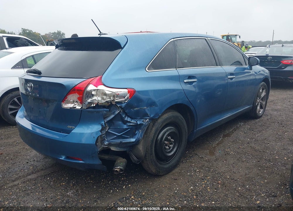 2011 TOYOTA VENZA BASE V6 VIN: 4T3BK3BB7BU050962