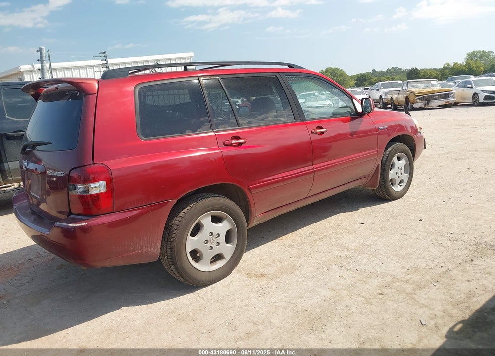 2005 TOYOTA HIGHLANDER LIMITED V6 VIN: JTEEP21A550106418