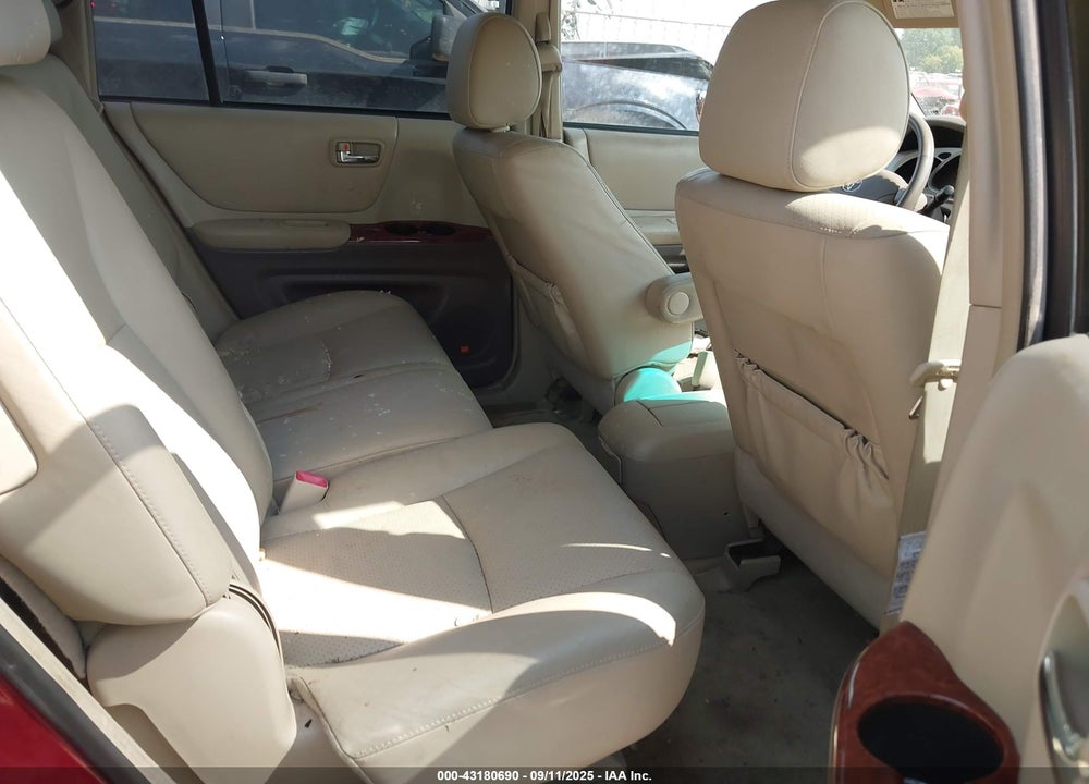 2005 TOYOTA HIGHLANDER LIMITED V6 VIN: JTEEP21A550106418