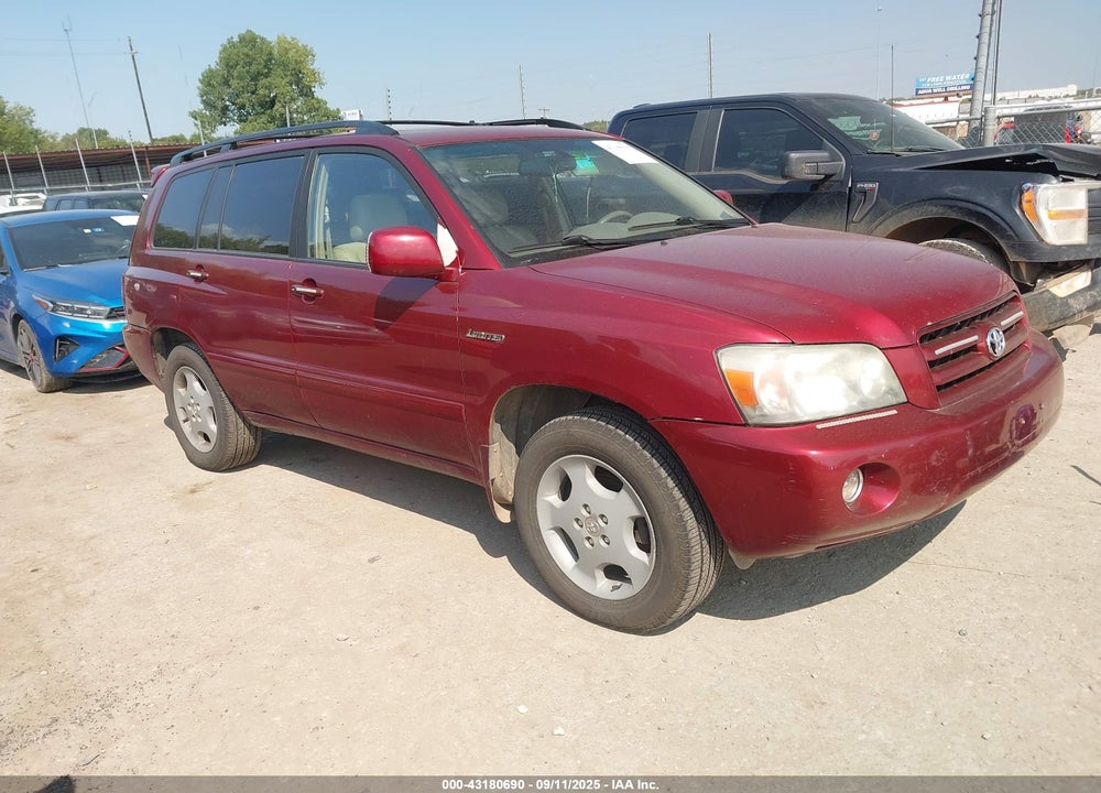 2005 TOYOTA HIGHLANDER LIMITED V6 VIN: JTEEP21A550106418