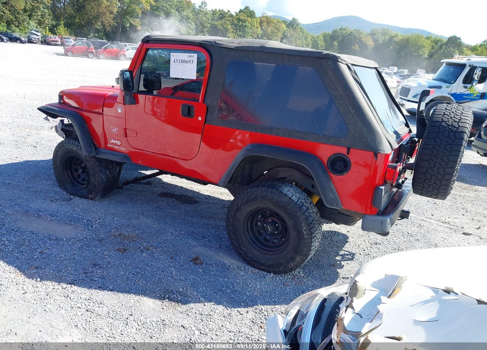 2006 JEEP WRANGLER UNLIMITED VIN: 1J4FA44S96P761727