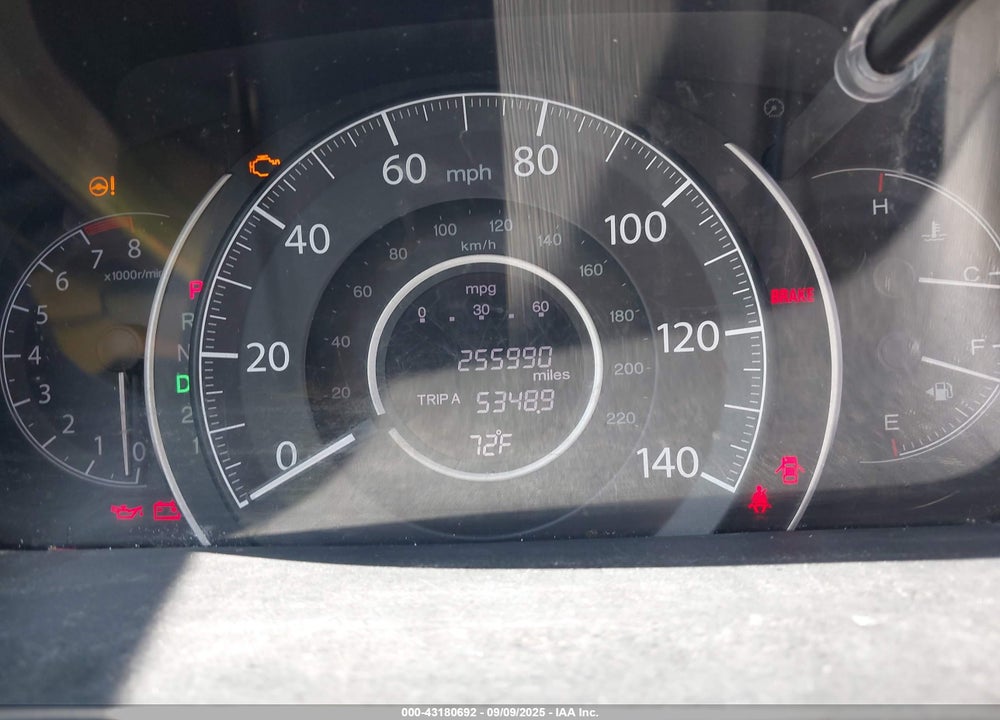 2012 HONDA CR-V EX-L VIN: JHLRM4H73CC021421