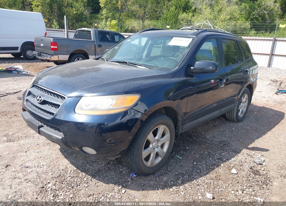 2008 HYUNDAI SANTA FE LIMITED/SE VIN: 5NMSH13E78H212078