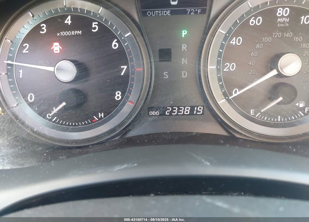 2008 LEXUS ES 350 VIN: JTHBJ46G282250971