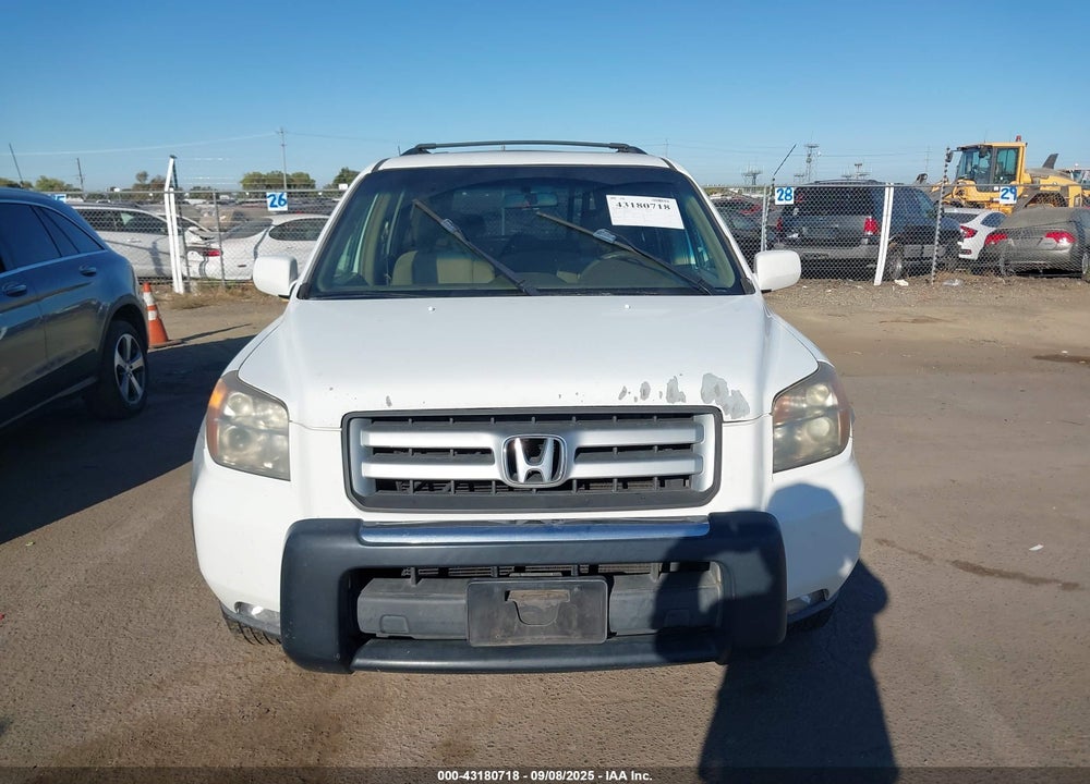 2007 HONDA PILOT EX VIN: 5FNYF28447B031977
