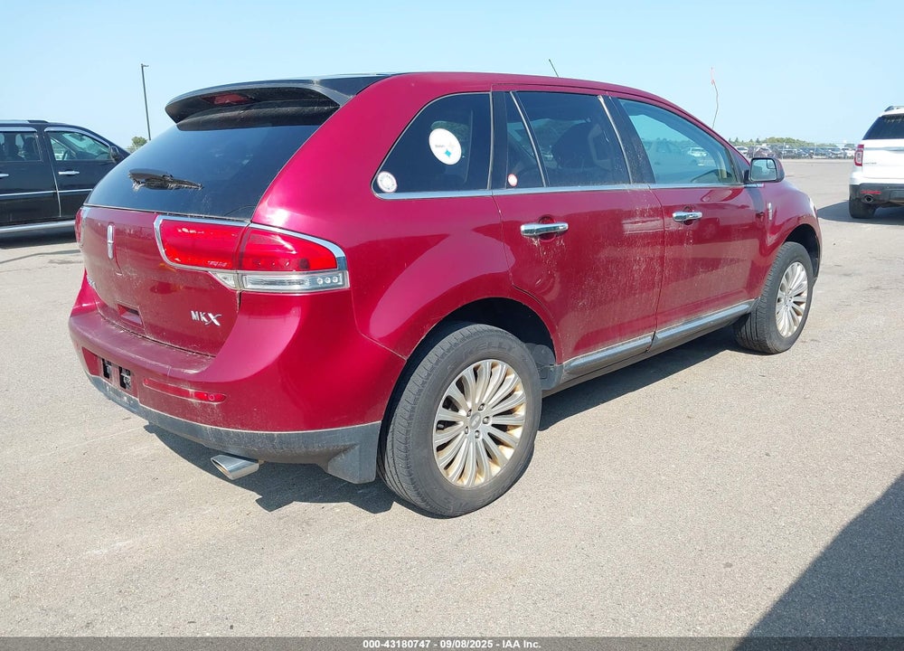 2013 LINCOLN MKX VIN: 2LMDJ6JKXDBL28628