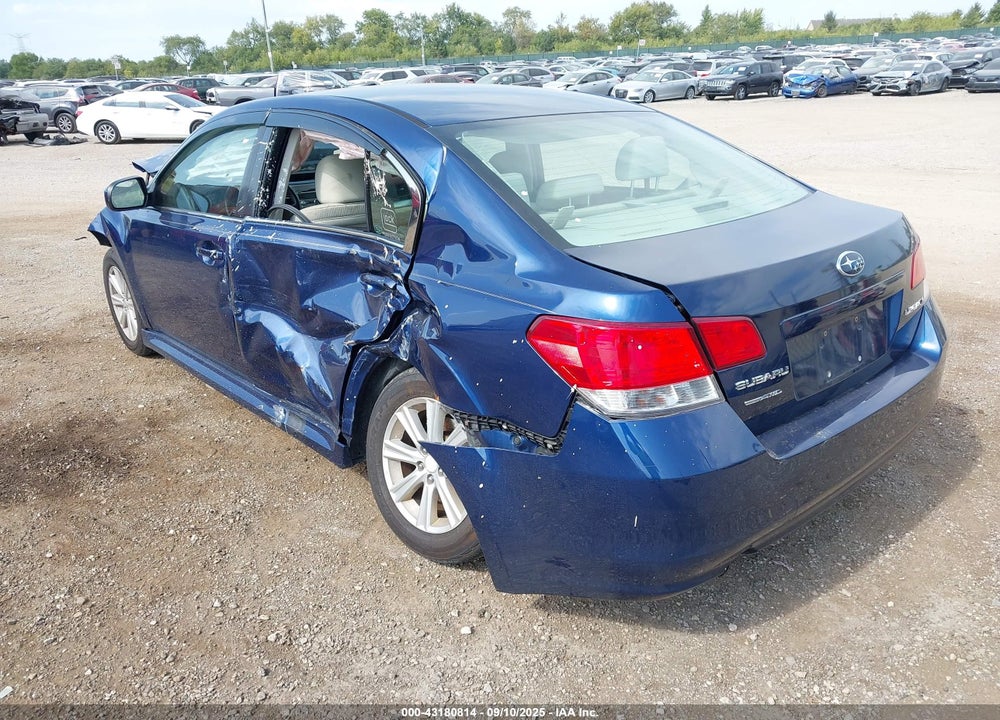 2011 SUBARU LEGACY VIN: 4S3BMCC6XB3217992