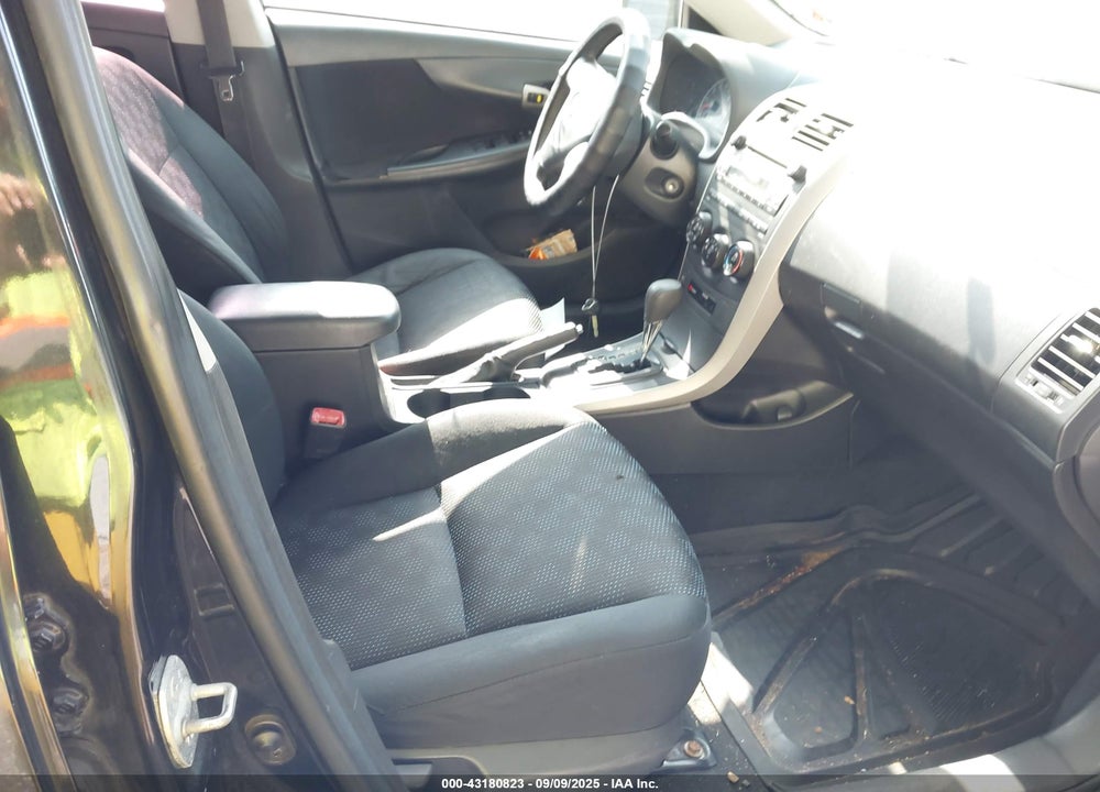 2009 TOYOTA COROLLA VIN: 2T1BU40E09C124501