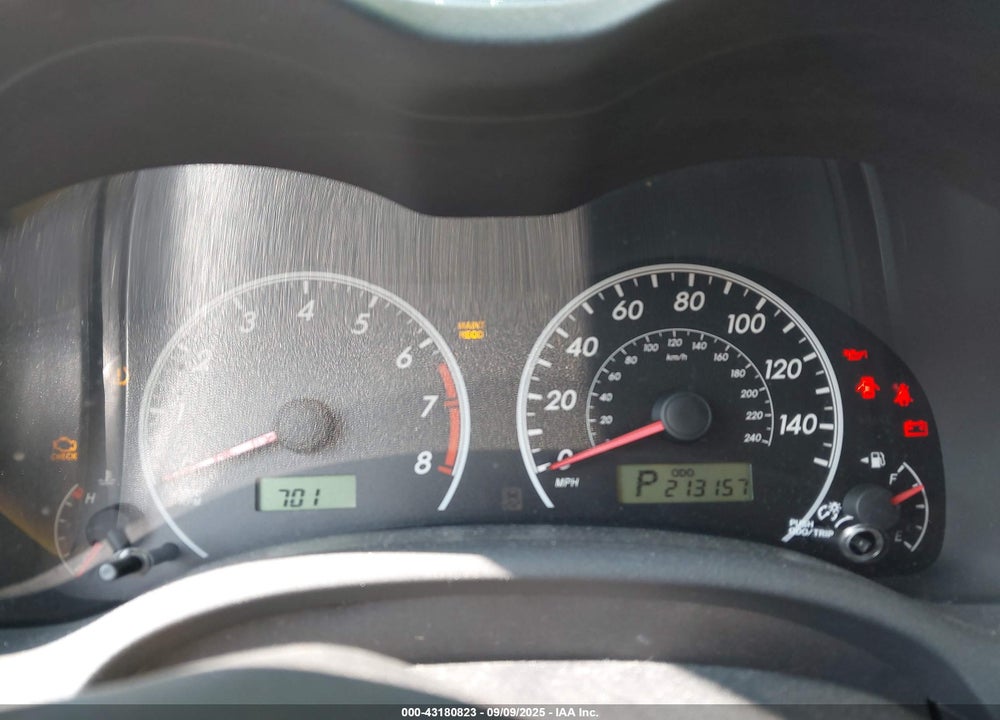 2009 TOYOTA COROLLA VIN: 2T1BU40E09C124501