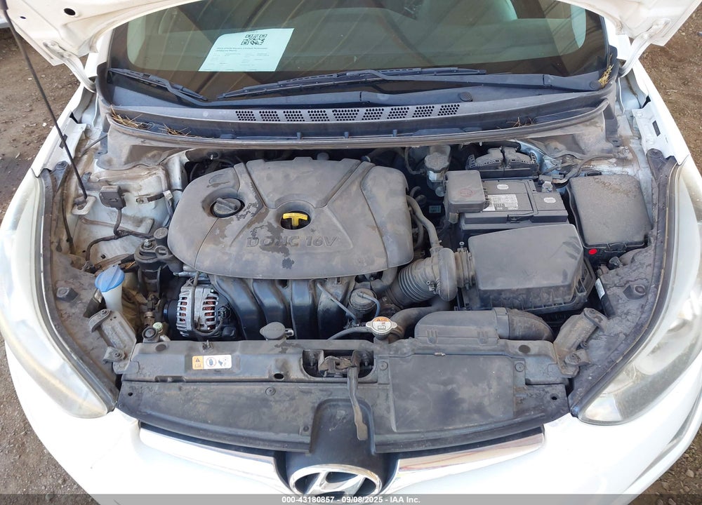 2015 HYUNDAI ELANTRA VIN: 5NPDH4AE2FH612353