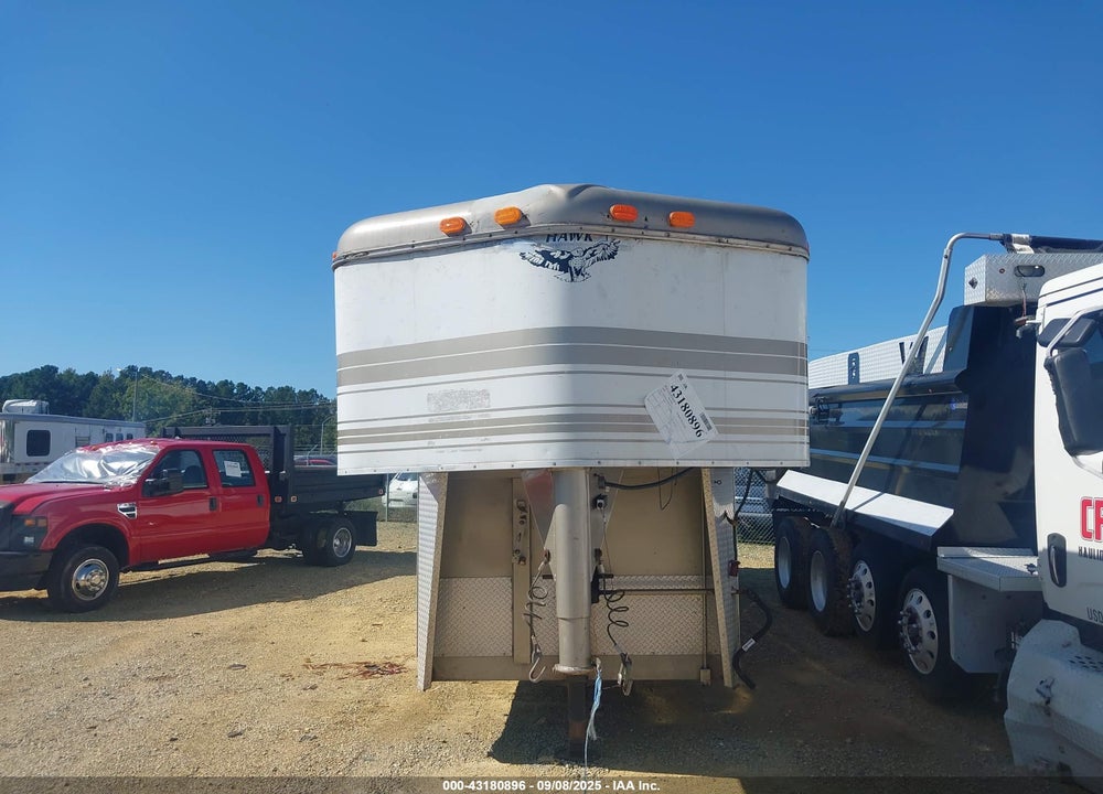 2001 TRAILER HAWK HORSE VIN: 1H9PT34201M283490