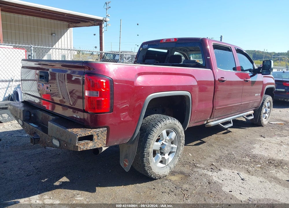2016 GMC SIERRA 2500HD SLE VIN: 1GT12SEG3GF120625