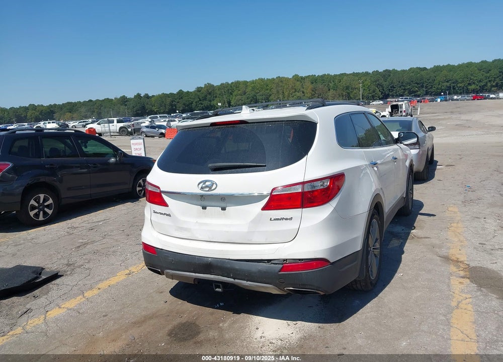 2014 HYUNDAI SANTA FE VIN: KM8SN4HF5EU072835