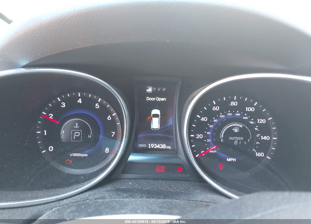 2014 HYUNDAI SANTA FE VIN: KM8SN4HF5EU072835