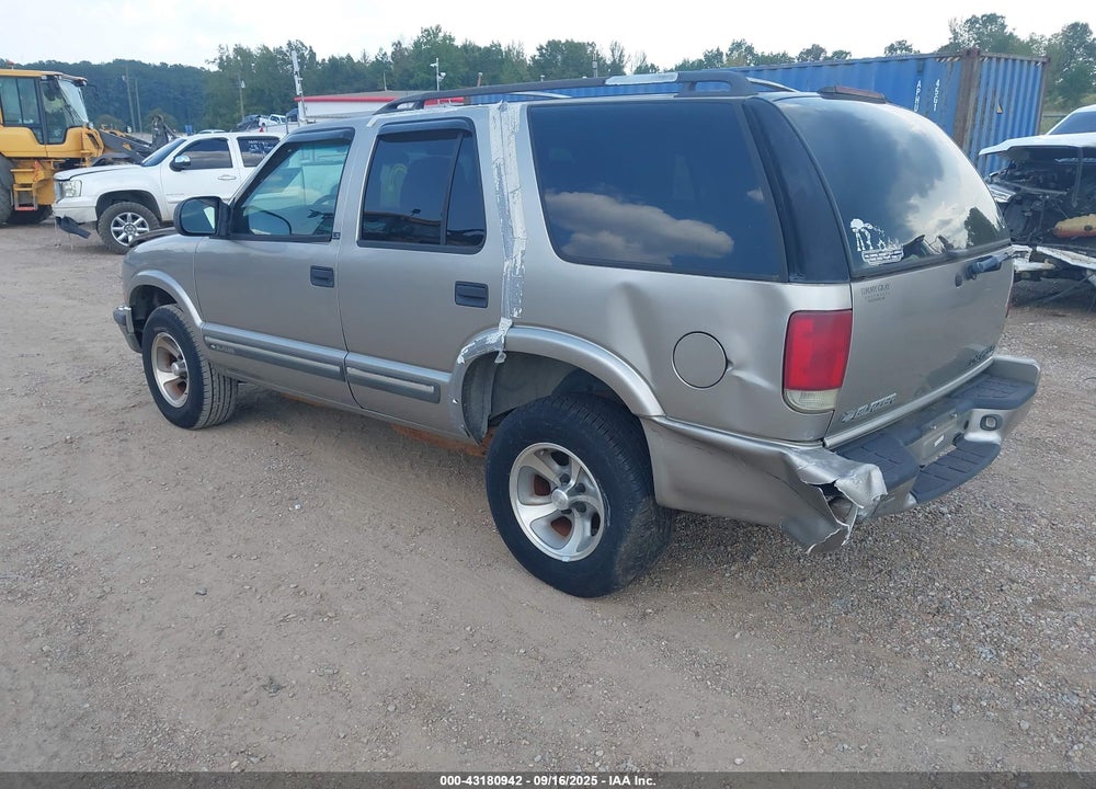 2000 CHEVROLET BLAZER LS VIN: 1GNCS13WXY2376855