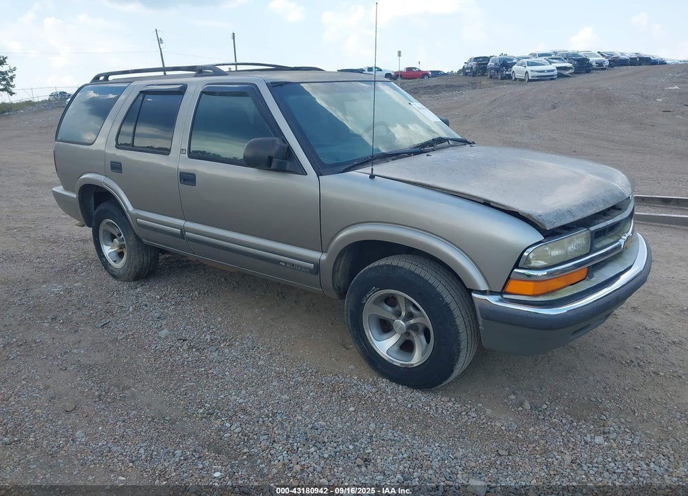 2000 CHEVROLET BLAZER LS VIN: 1GNCS13WXY2376855