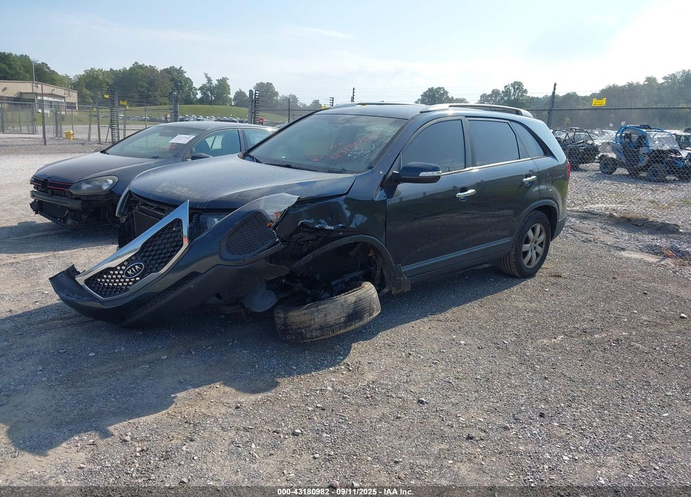 2012 KIA SORENTO LX V6 VIN: 5XYKT4A22CG249244