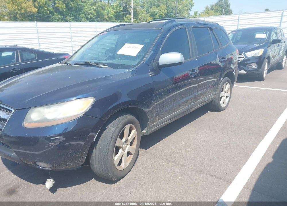 2007 HYUNDAI SANTA FE LIMITED/SE VIN: 5NMSH13E47H124605