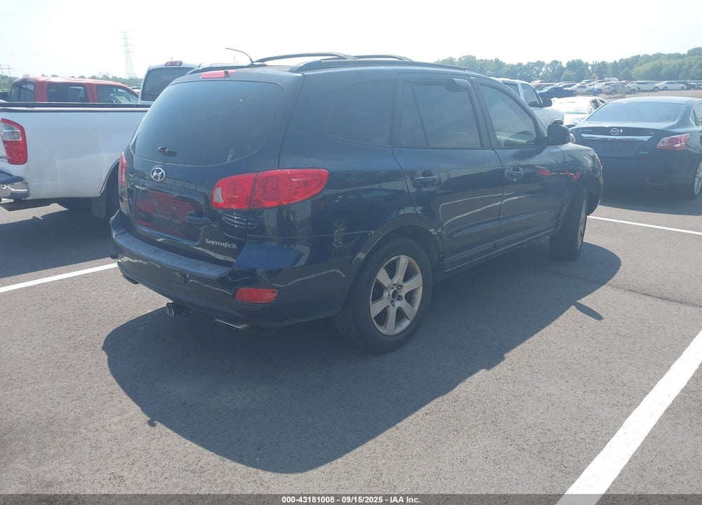 2007 HYUNDAI SANTA FE LIMITED/SE VIN: 5NMSH13E47H124605